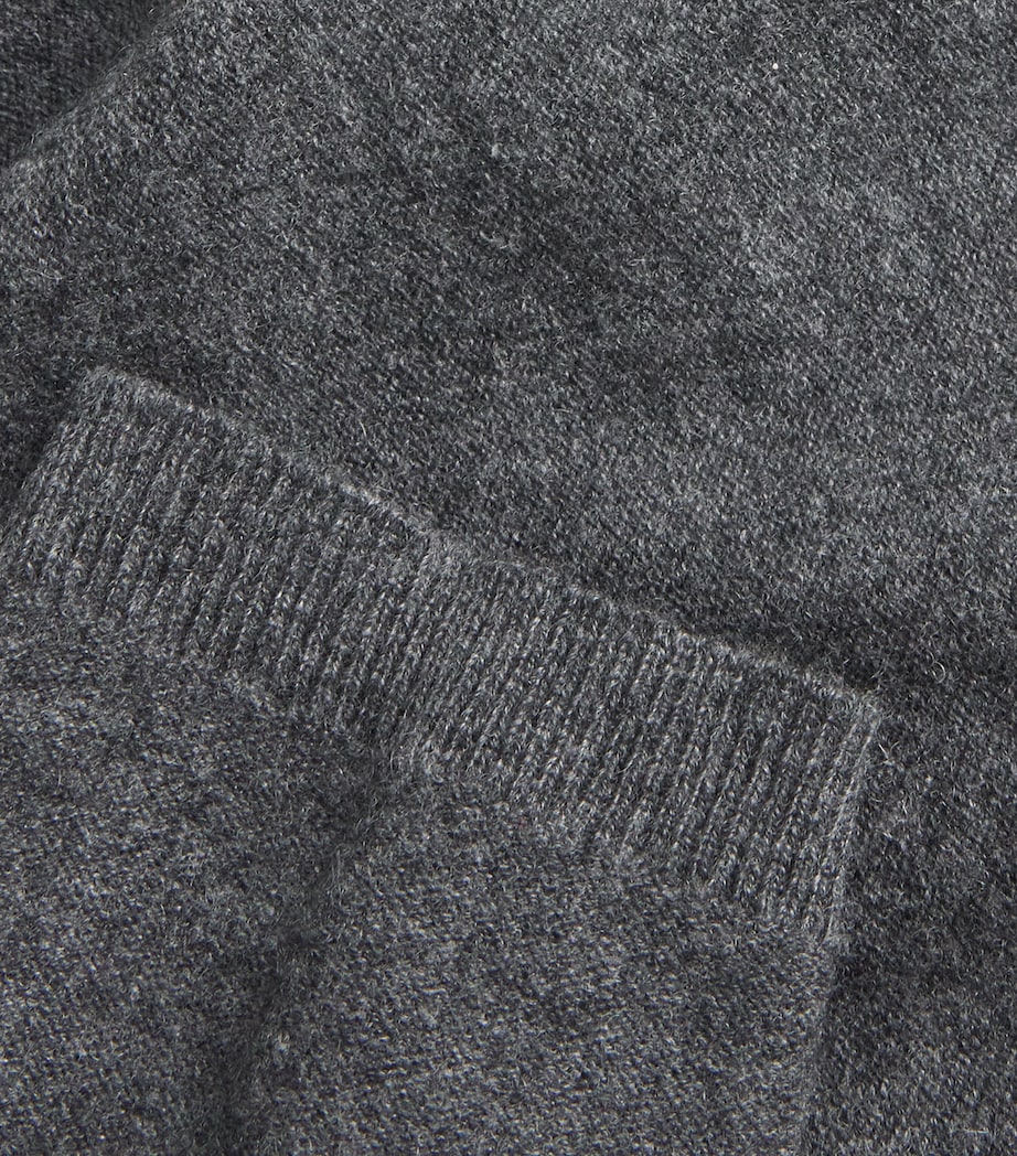 Grey Virgin Wool-Cashmere Moxa Sweater