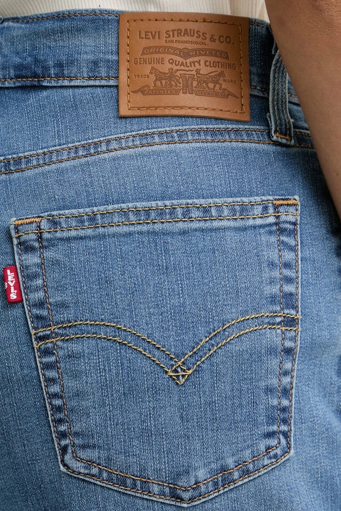Levi's дънки wide leg дамски 728 HR WIDE LEG
