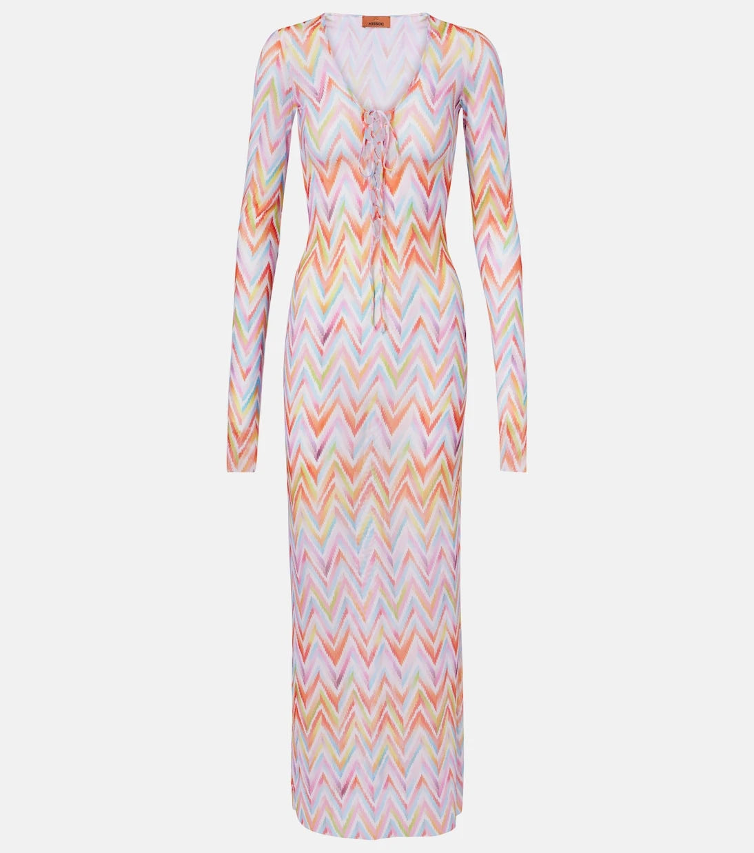 Missoni - Chevron tulle beach dress