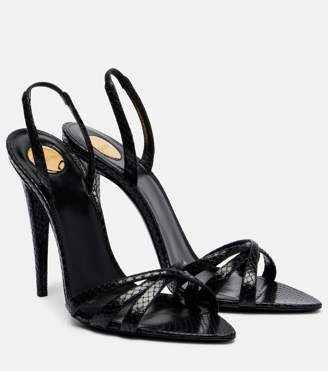 Saint Laurent - Kate leather slingback sandals