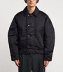 Canada Goose Black Down Seguin Aviator Bomber Jacket