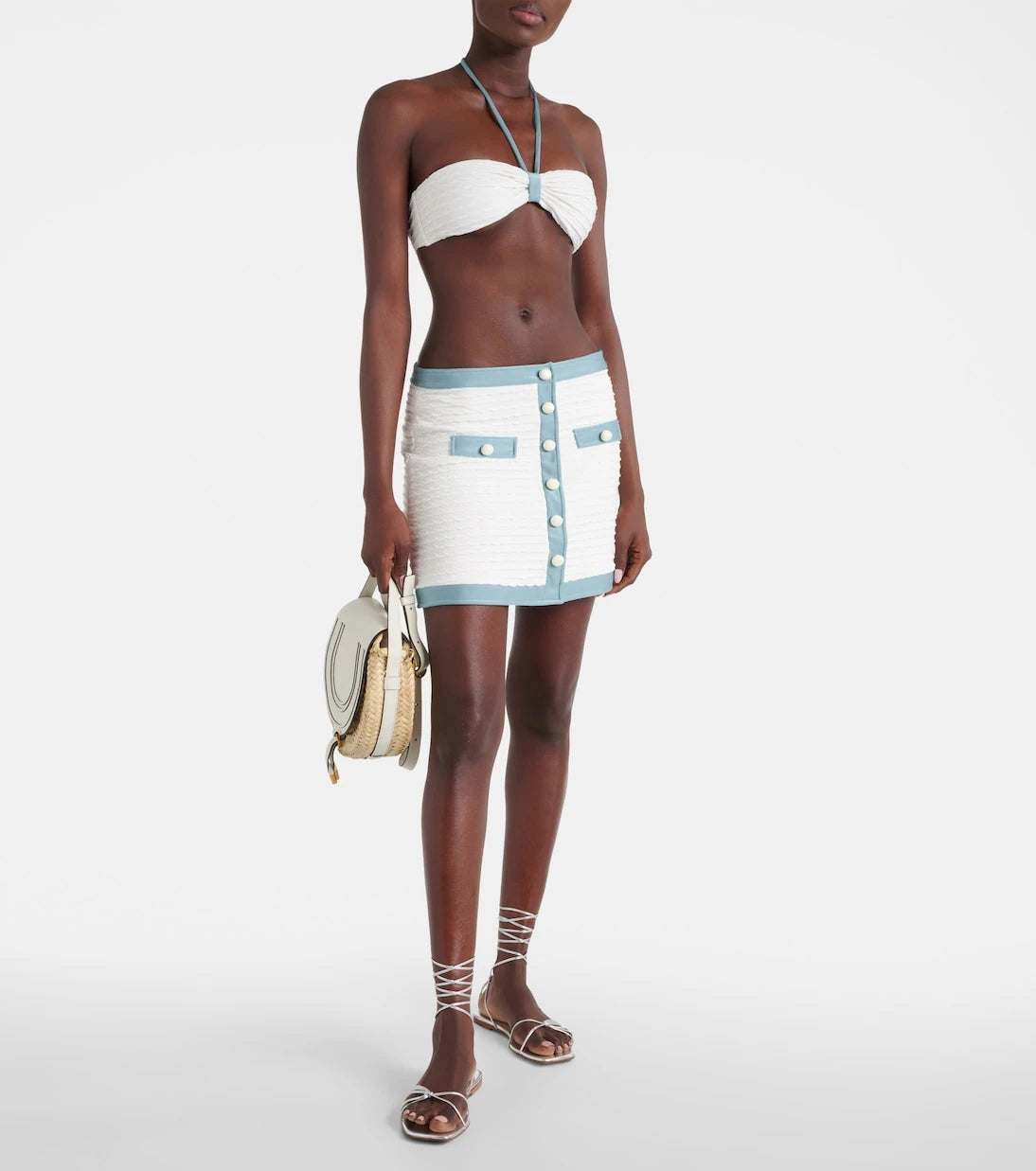 Adriana Degreas - Jacquard miniskirt