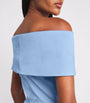 Charmeuse Off-The-Shoulder Philomena Gown