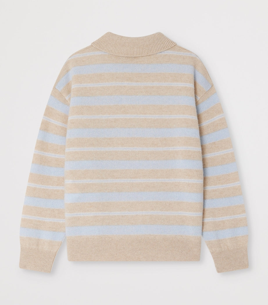 Bonpoint x Guest In Residence Cashmere Louie Polo Sweater (4-8 Years)