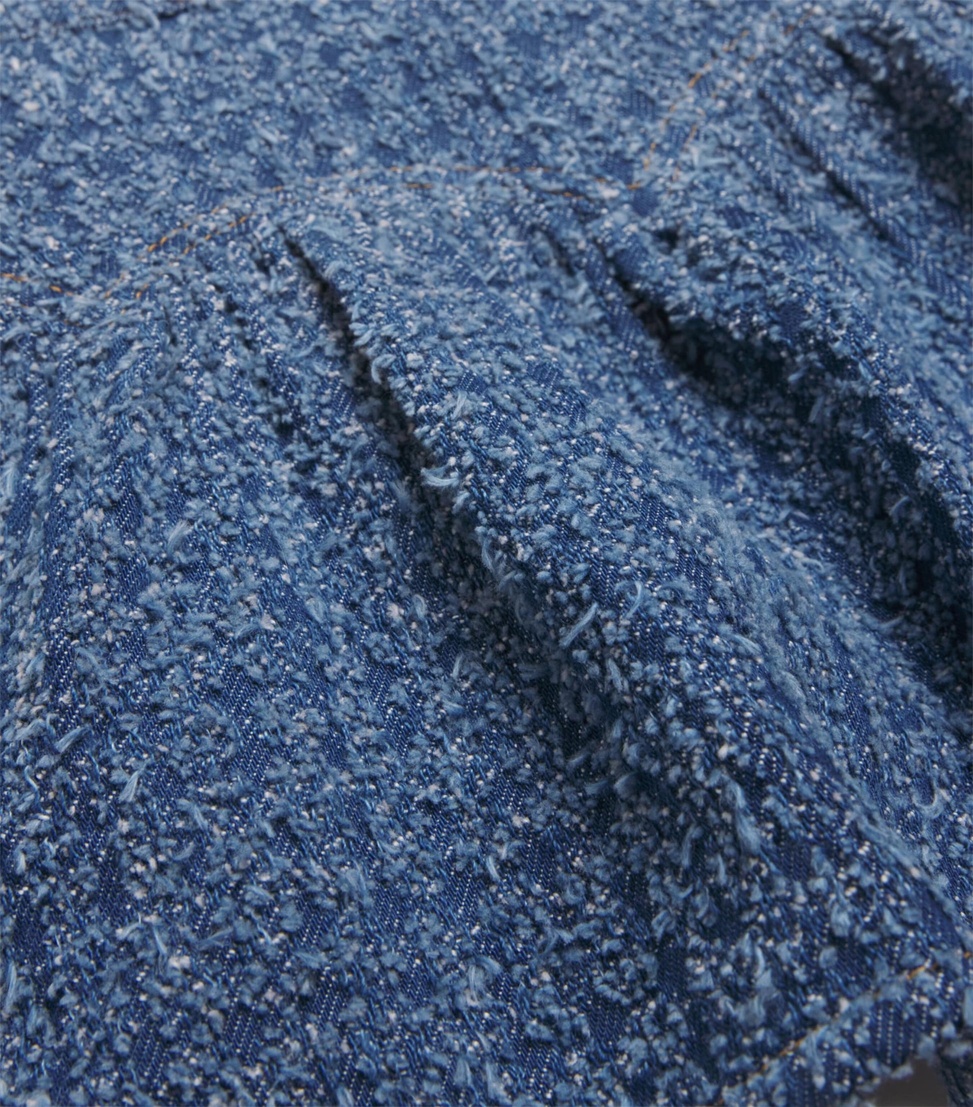 Self-Portrait Kids Tweed-Textured Denim Skirt (3-12 Years)