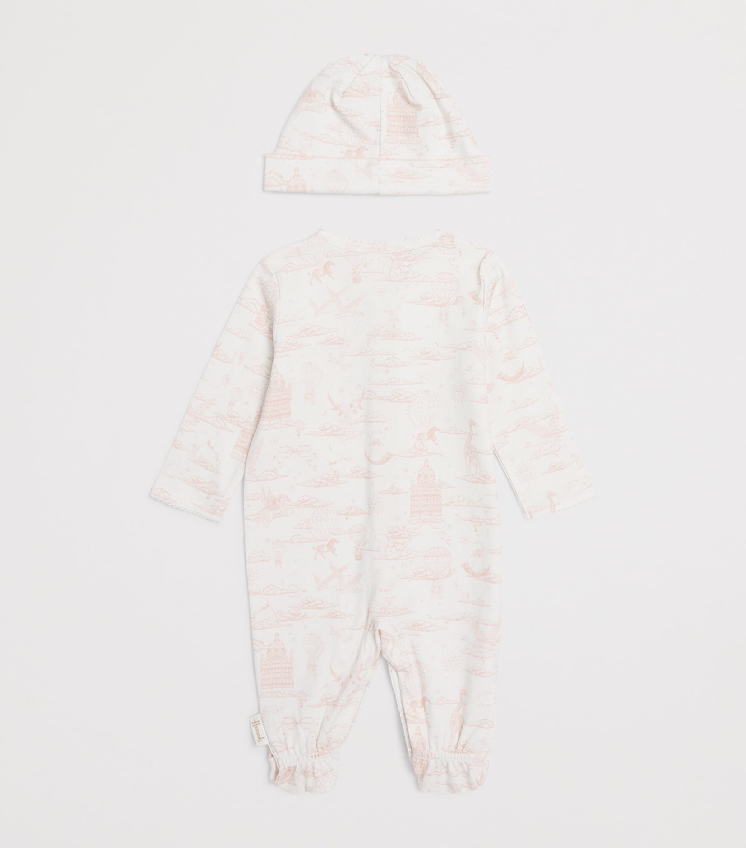 Cotton Balloon All-In-One and Hat Set (0-18 Months)