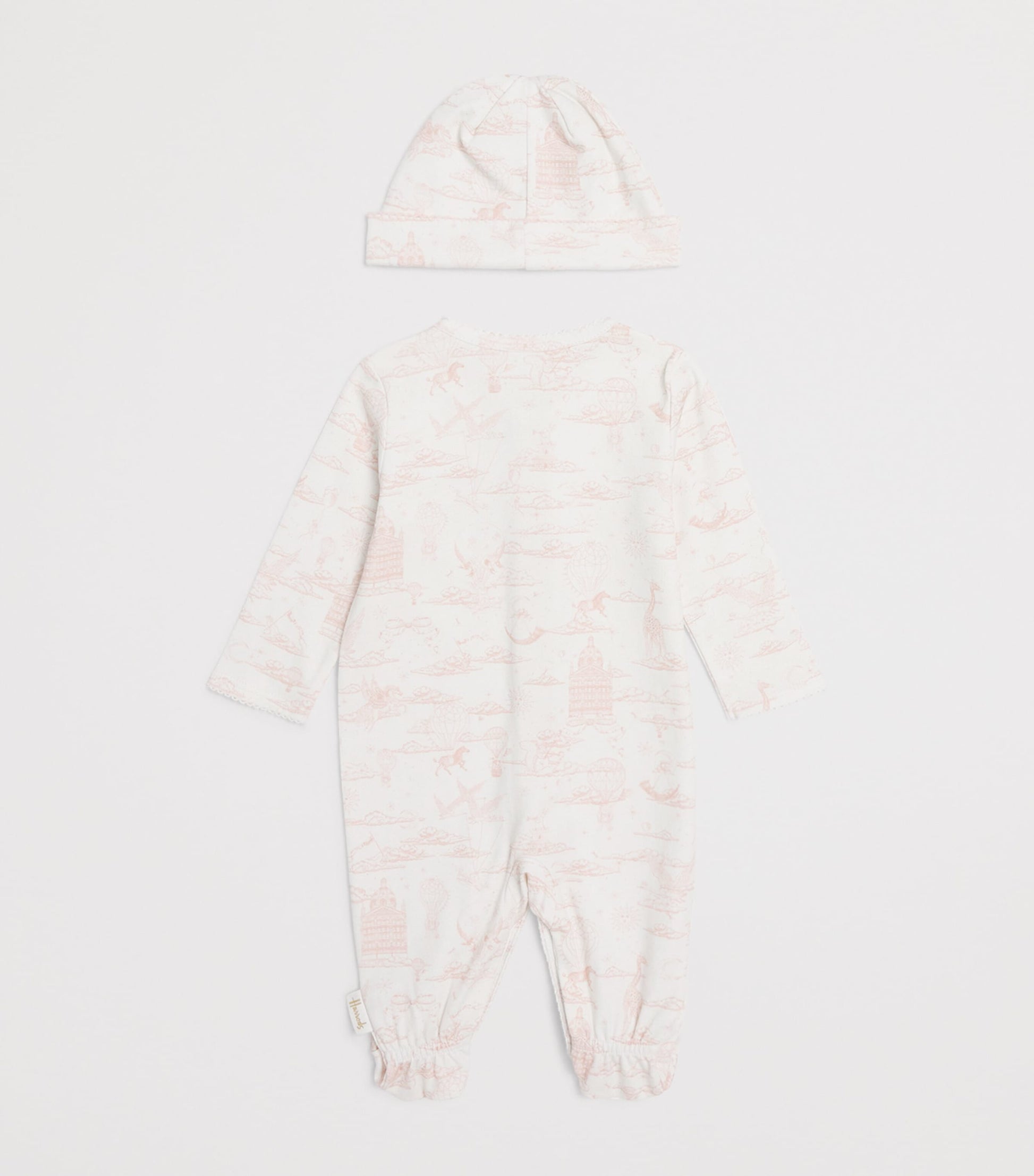 Cotton Balloon All-In-One and Hat Set (0-18 Months)