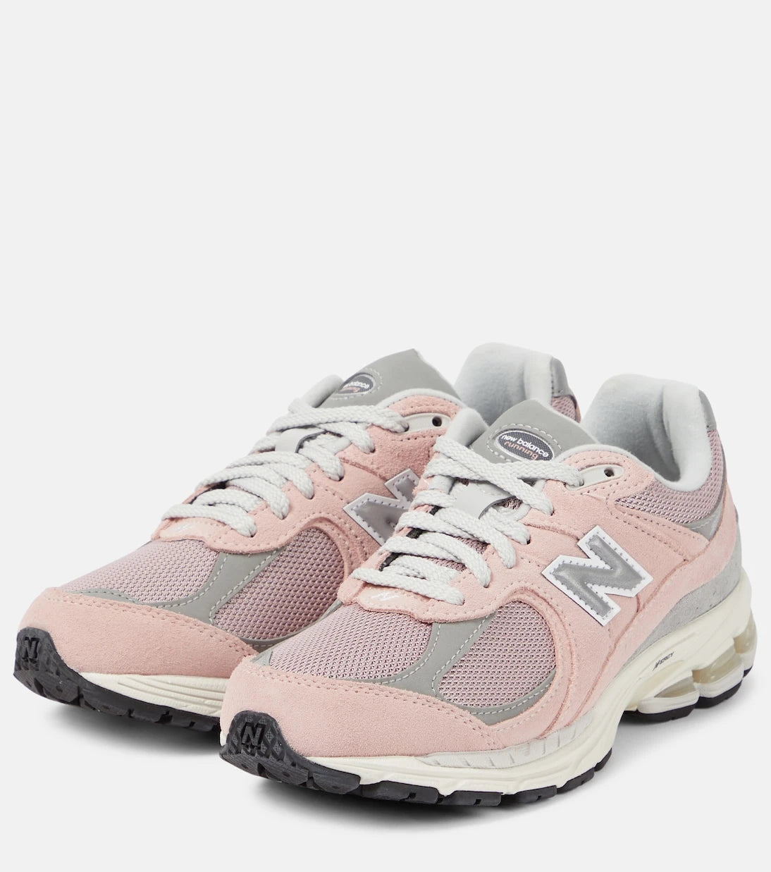 New Balance - أحذية رياضية 2002 بحواف من الشمواه