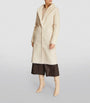 White Shearling Reversible Coat
