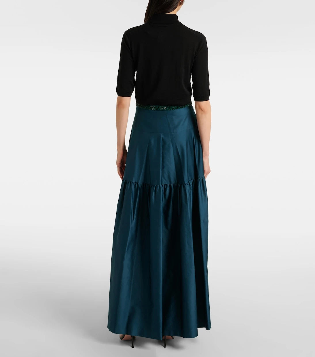 Max Mara - تنورة ماكسي برازيل مزينة