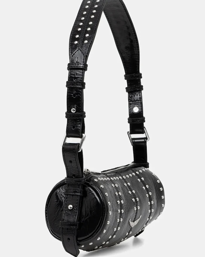 Кожена чанта ZADIG&VOLTAIRE LE ROUDOUDOU STUDS