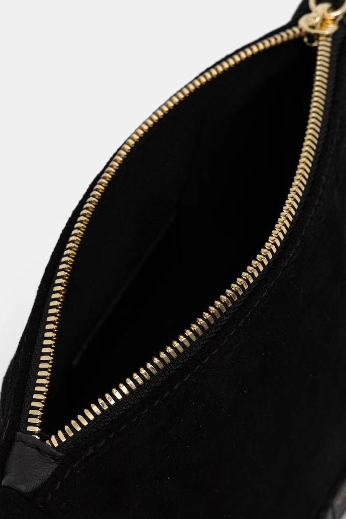 Gianni Chiarini kadın crossbody süet çanta NORA POUCH