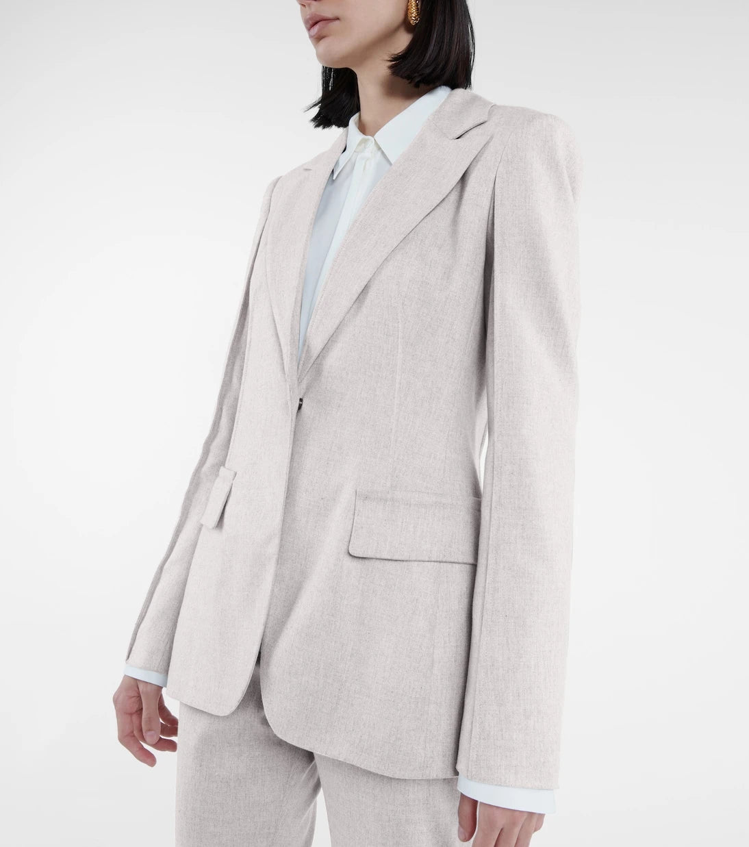 Altuzarra - Shira tek düğmeli blazer ceket