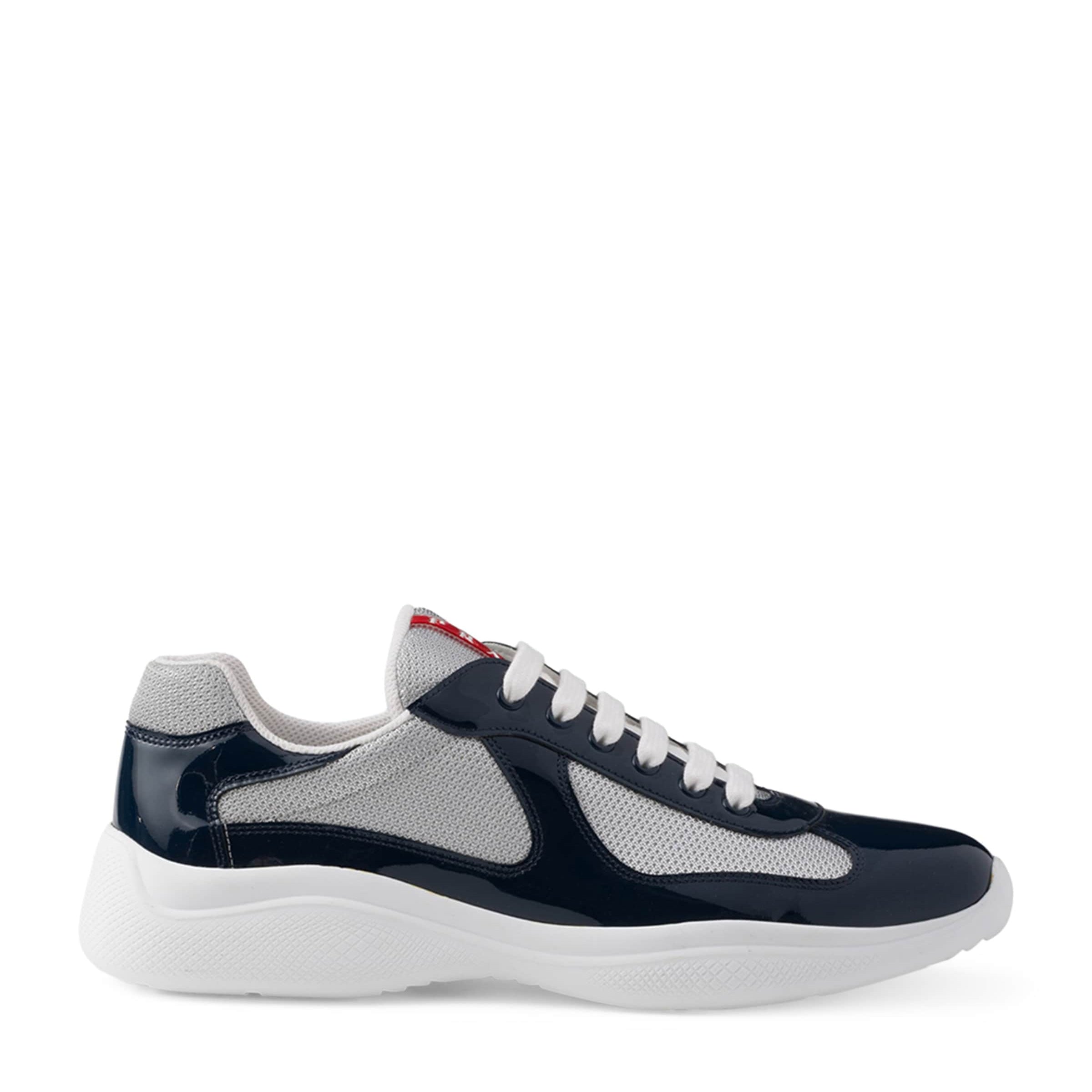 Patent Leather-Blend America's Cup Sneakers