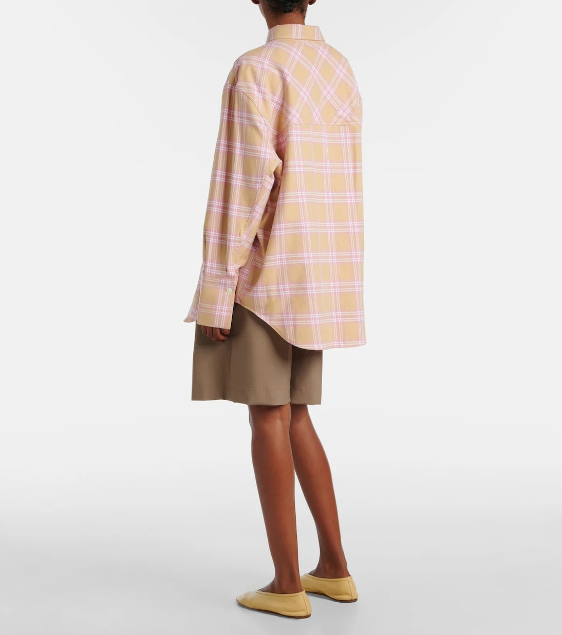 Róhe - Checked cotton flannel overshirt
