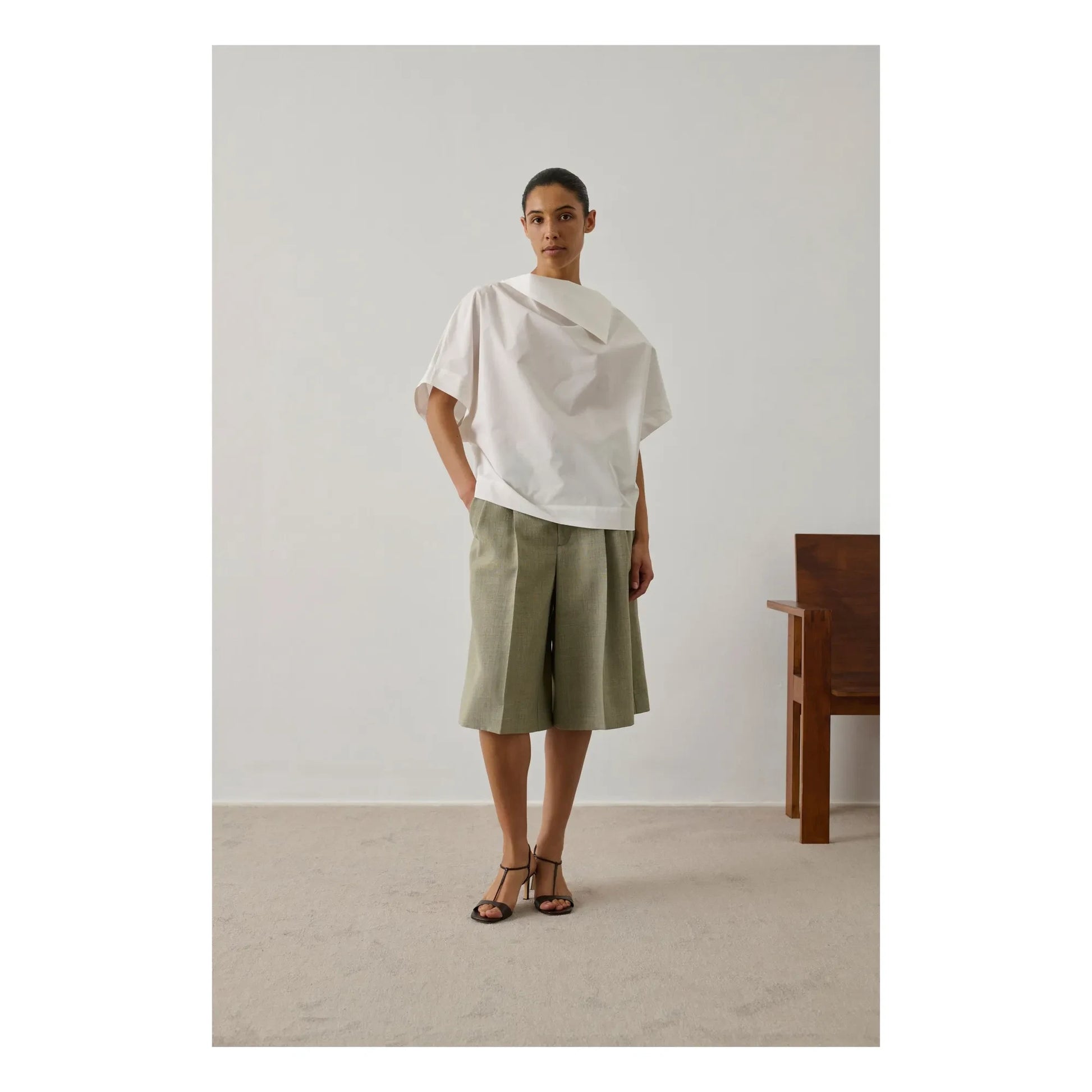 Soeur - Issa Organic Cotton Blouse | Off white