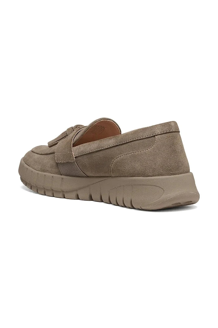 Geox kadın süet loafer D FLEXTRIDE