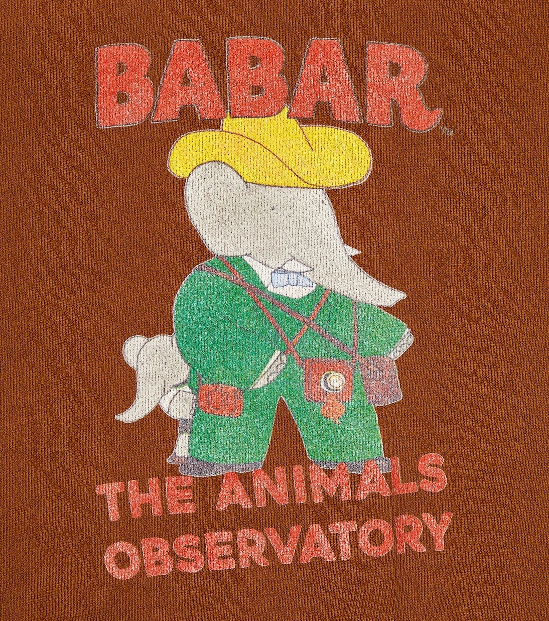 The Animals Observatory - x Babar cotton jersey sweatshirt