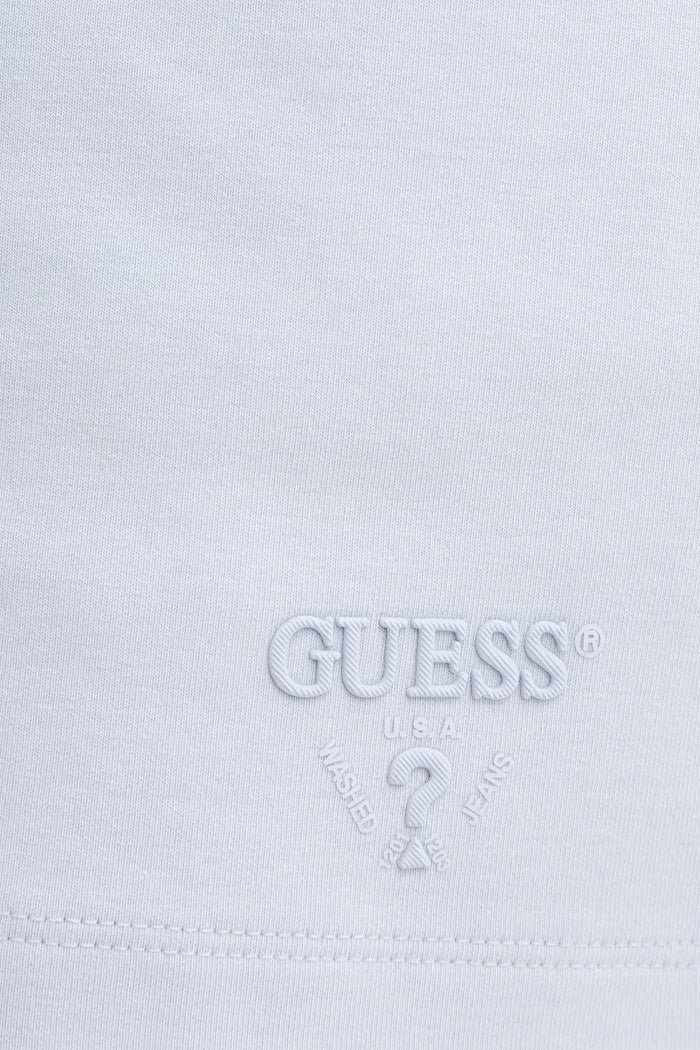 Guess kadın pamuklu kısa eşofman şortu HABI
