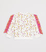 Stella McCartney Kids Star Print Fringe-Detail Sweatshirt (3-14 Years)