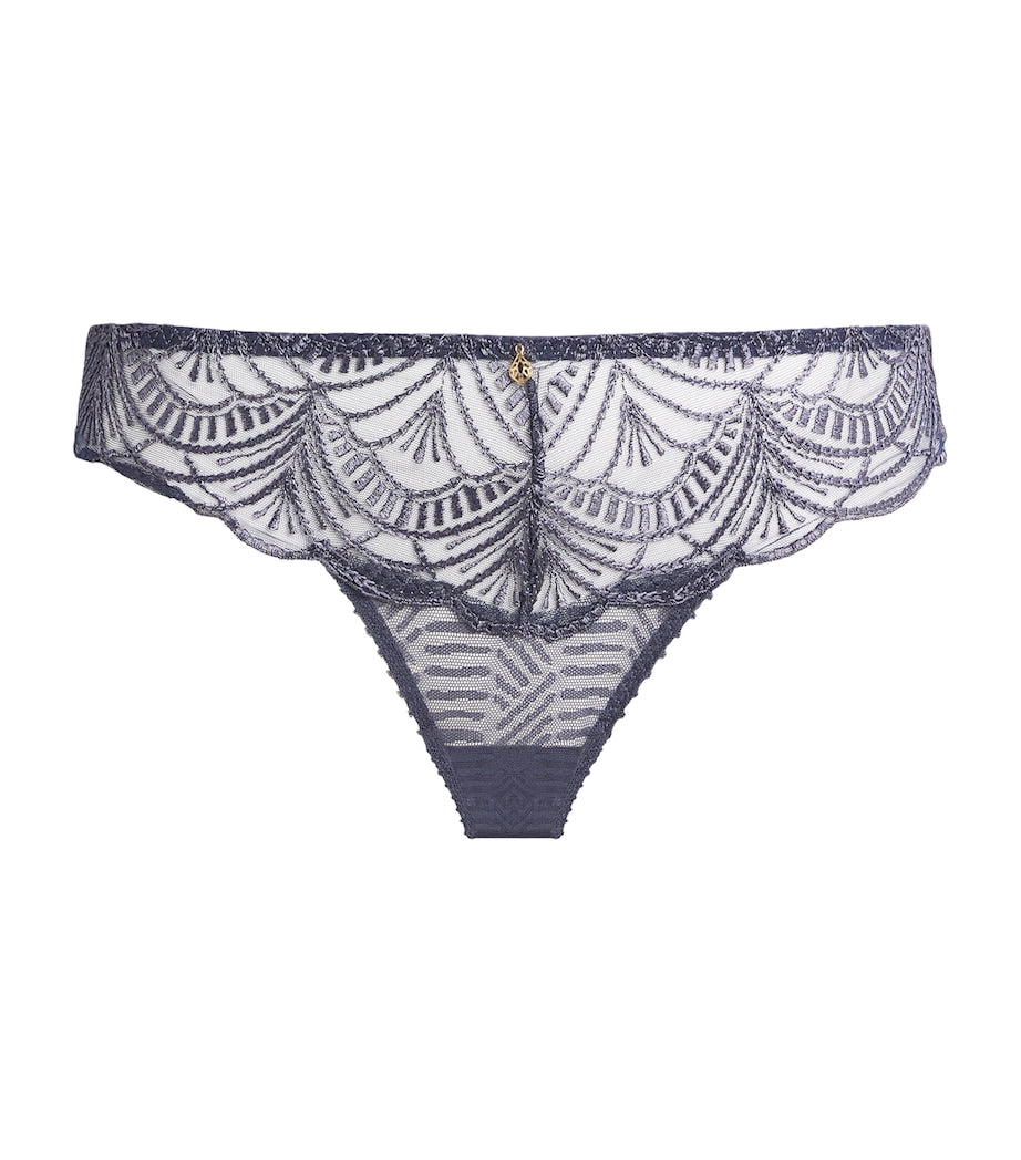 Blue Lace Vibes Italian Briefs
