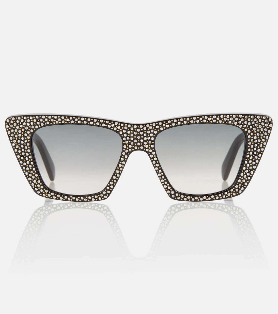 Celine Eyewear - نظارة شمسية عين القطة مزينة
