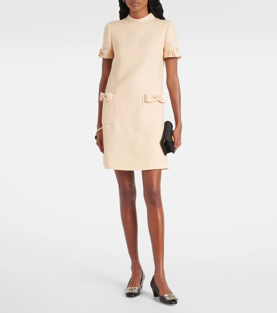 Valentino - Crêpe Couture minidress