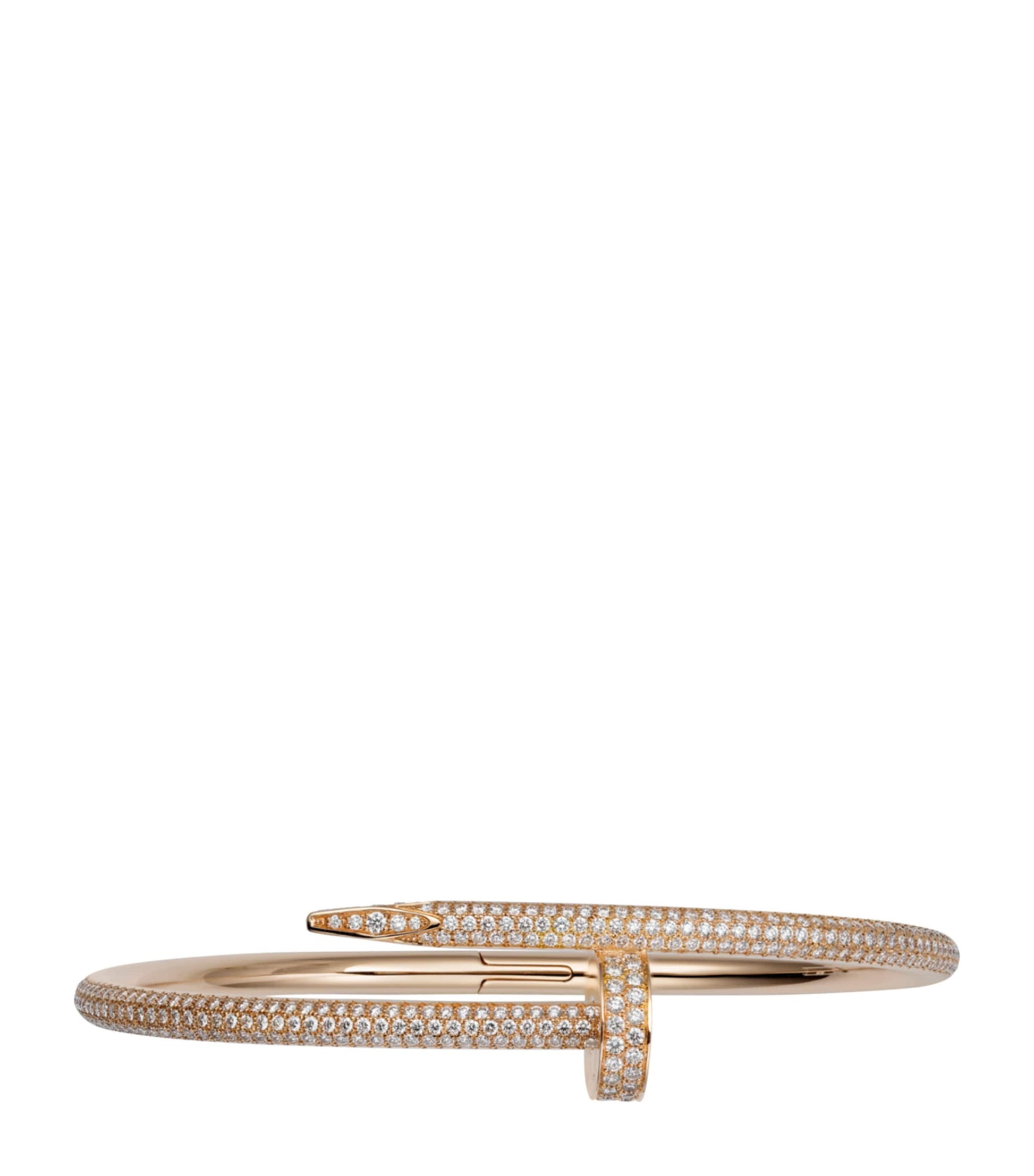Rose Gold and Diamond Juste un Clou Bracelet