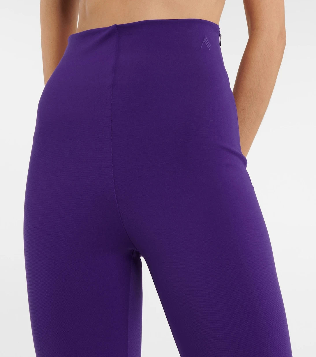The Attico - Jamie high-rise stirrup leggings