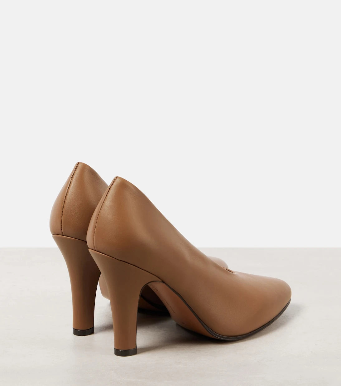 The Row - Prudens leather pumps