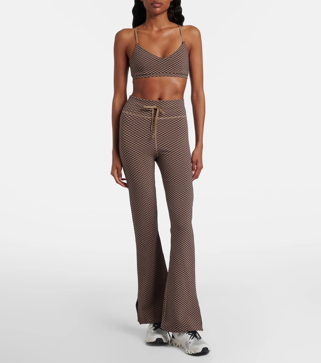 The Upside - Houndstooth Florence boru paça pantolon