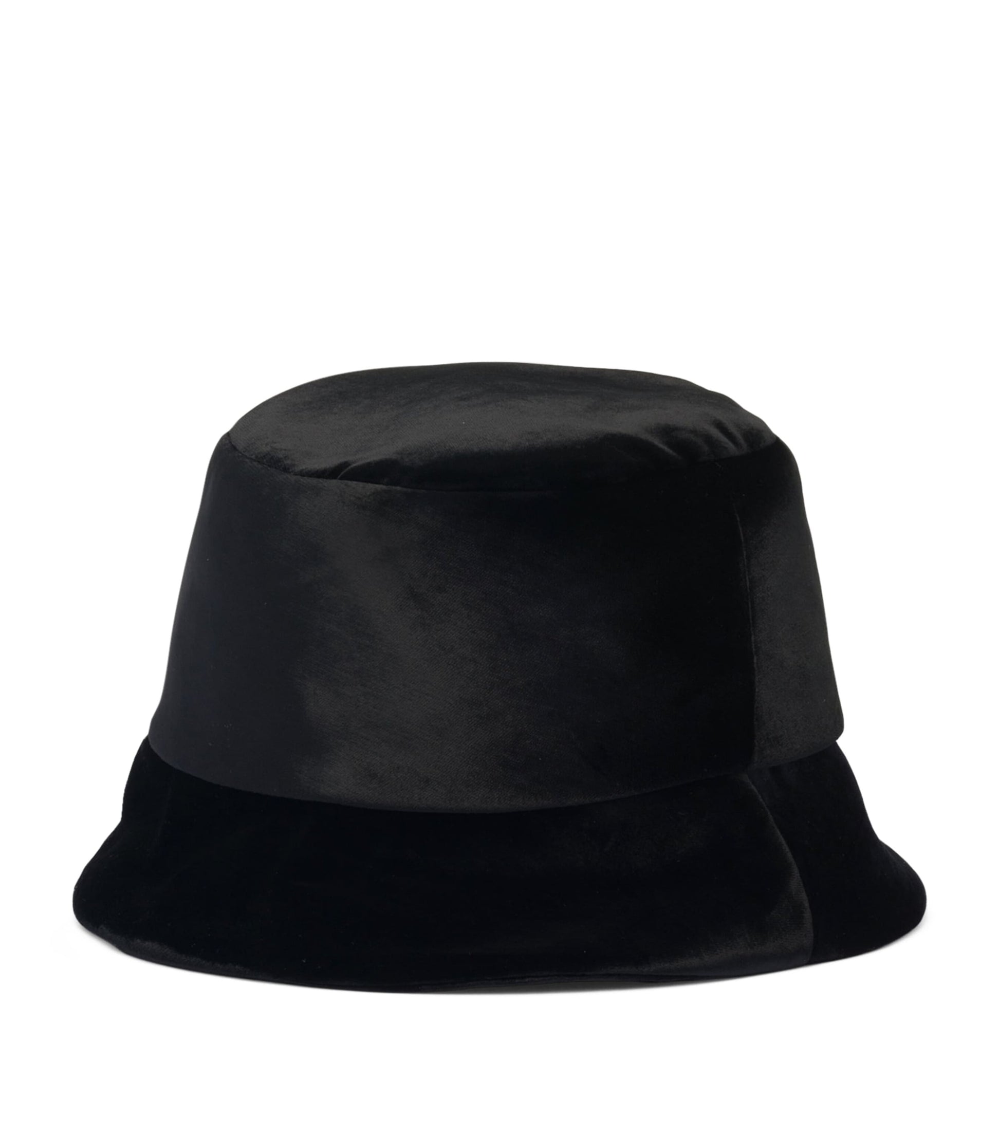 Black Velvet Bucket Hat