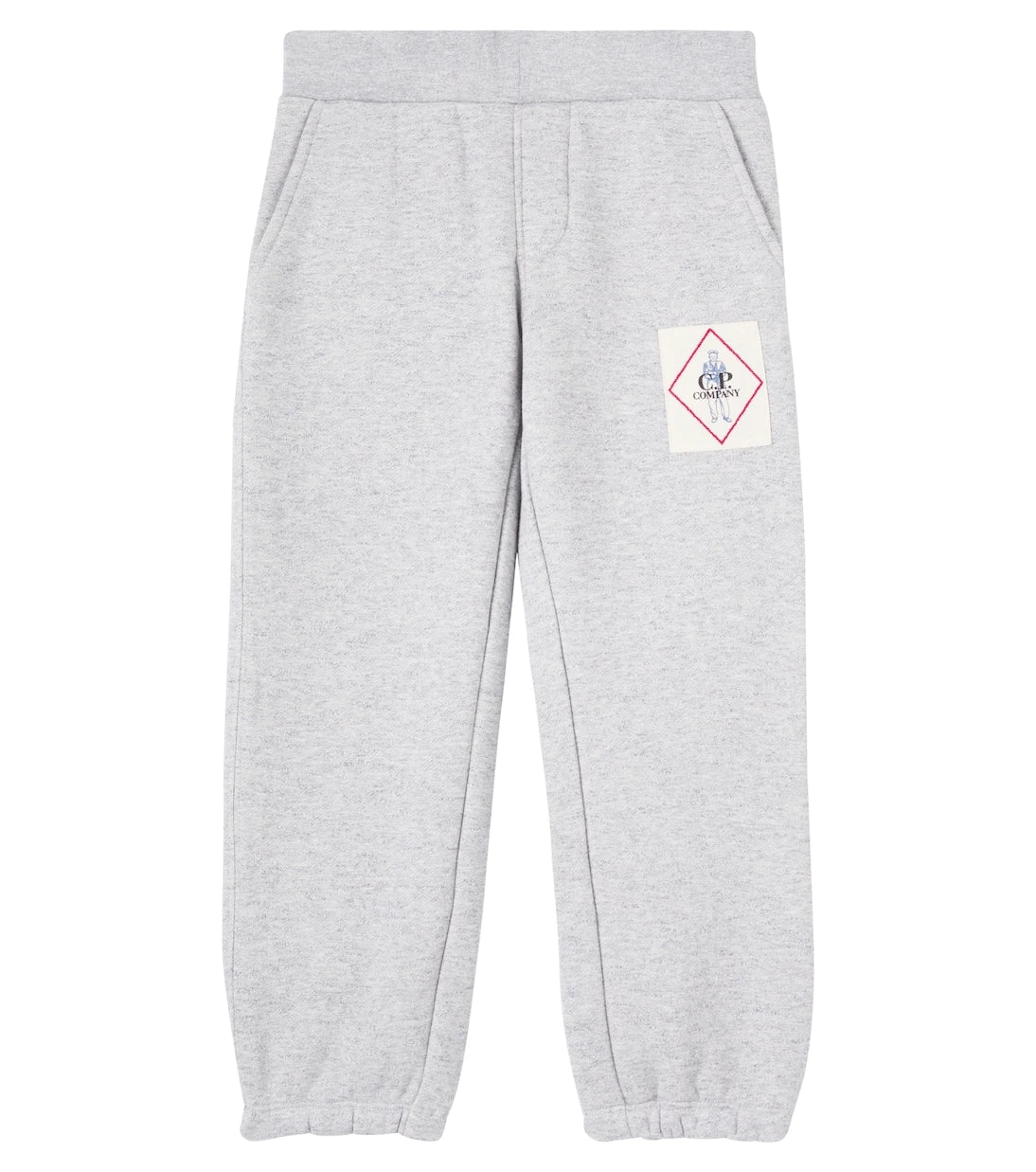 C.P. Company Kids - Logo cotton fleece sweatpants