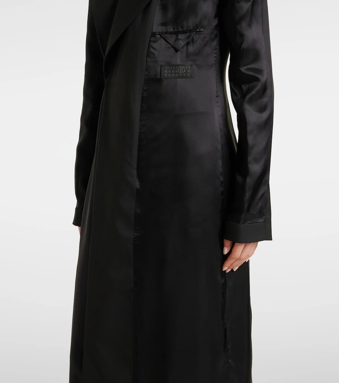 MM6 Maison Margiela - Satin maxi dress
