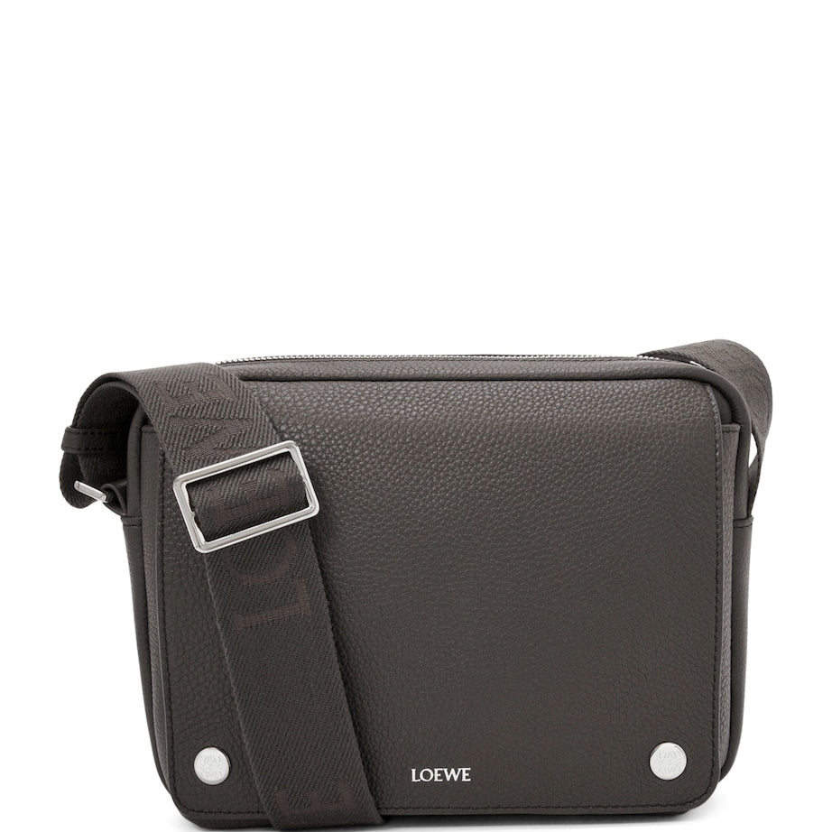 LOEWE Medium Leather Pebble Messenger Bag