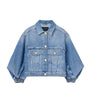 Blue Organic Cotton Luca Denim Jacket