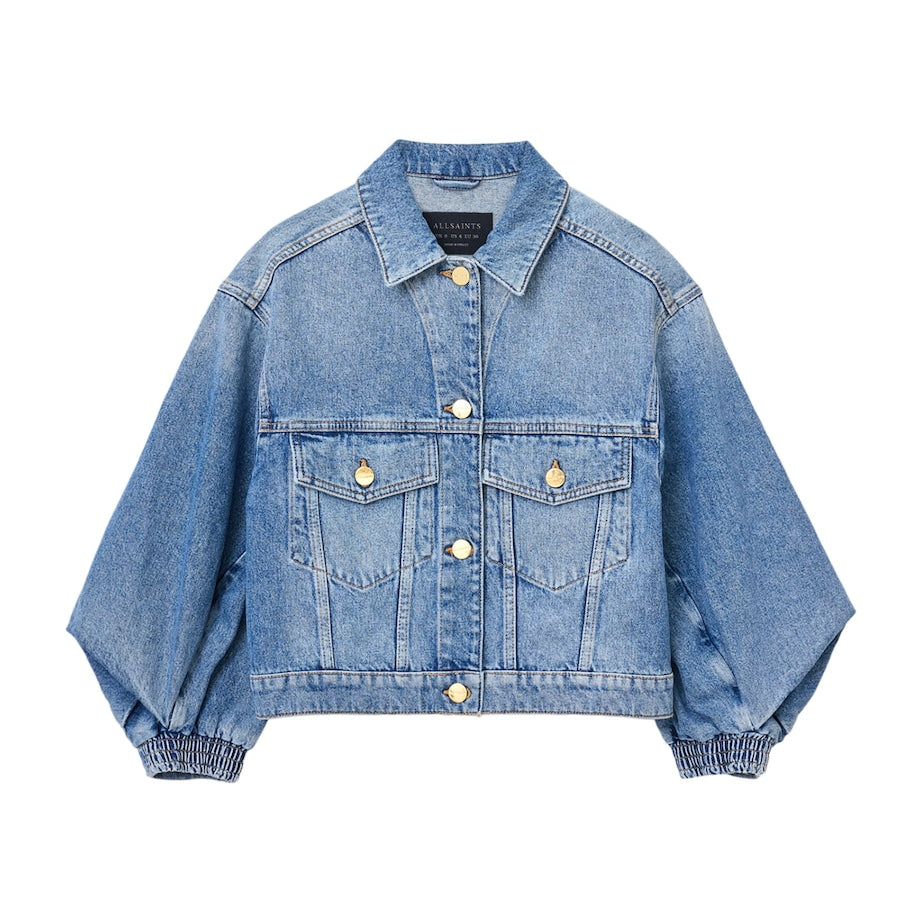Blue Organic Cotton Luca Denim Jacket
