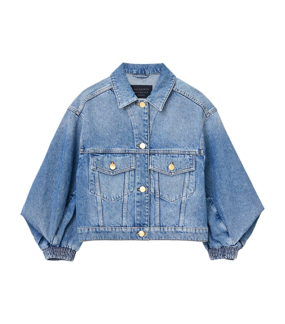 Blue Organic Cotton Luca Denim Jacket