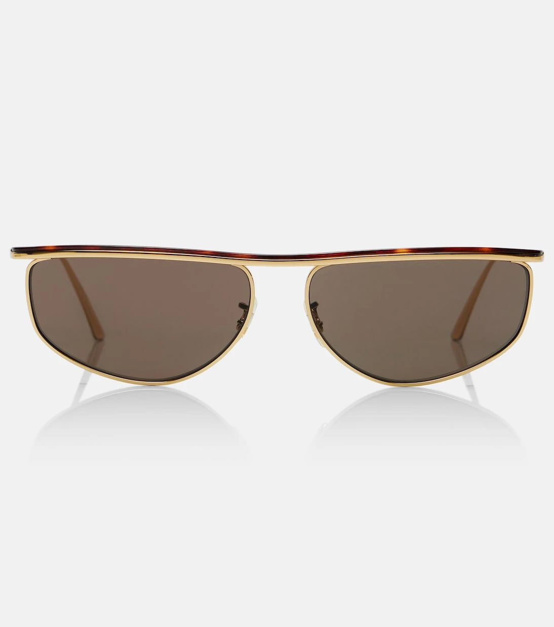 Khaite - x Oliver Peoples 1986C flat-top sunglasses