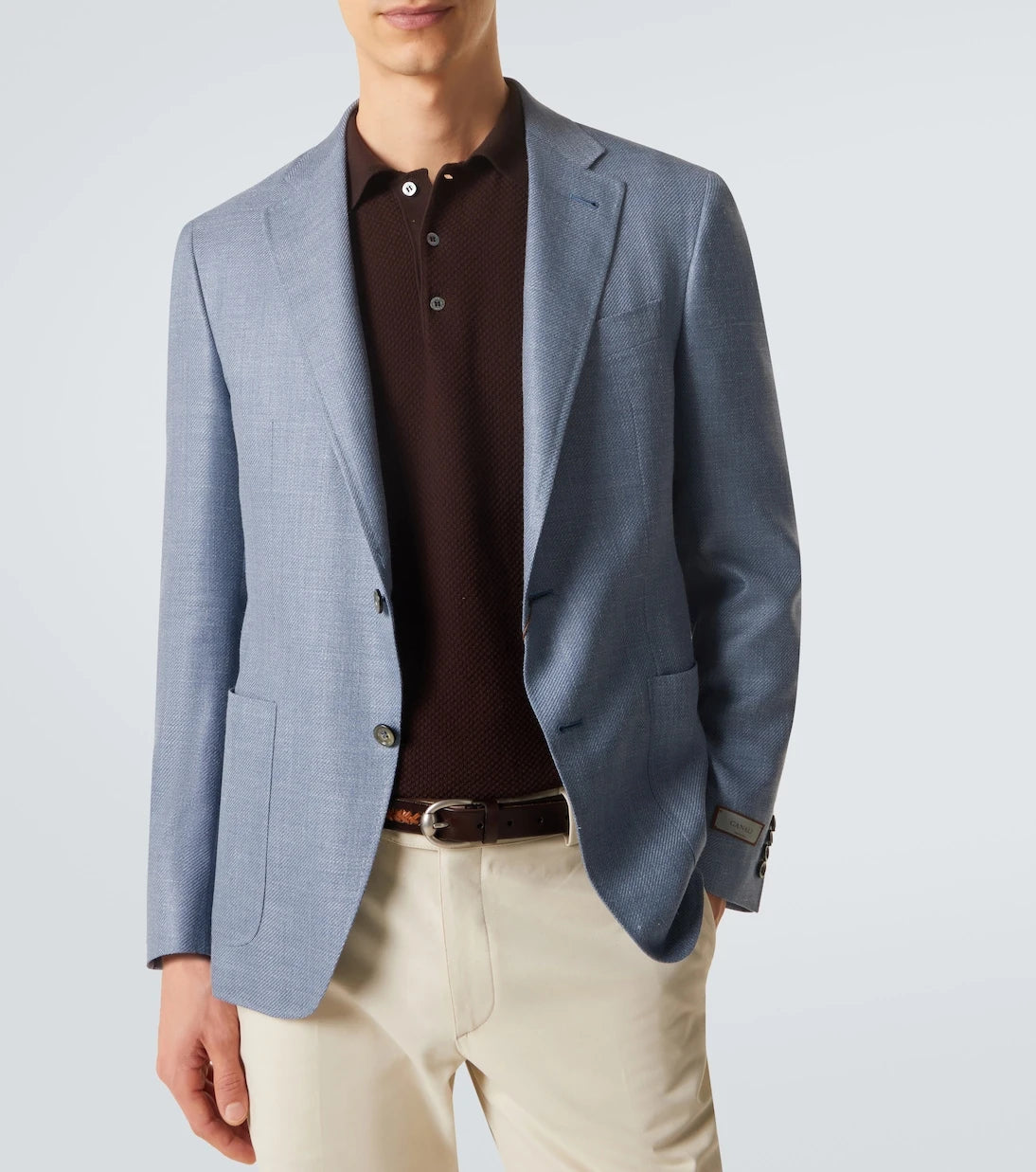 Canali - Wool, silk, and linen blazer