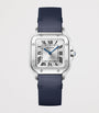 Small Steel Santos de Cartier Watch 34.5mm