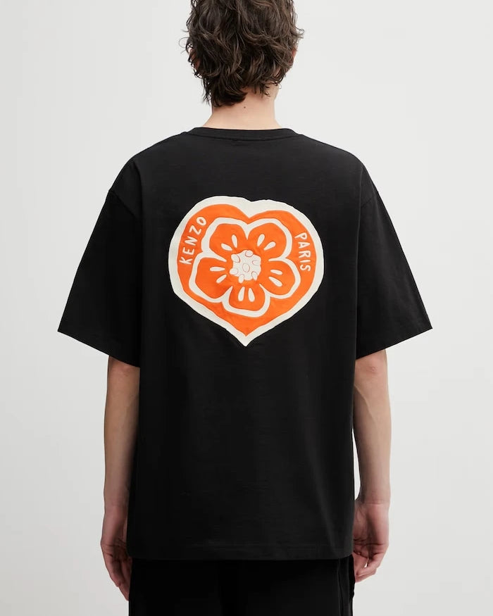 Kenzo тениска мъжка памучна GOTS KENZO BOKE HEART OVERSIZE