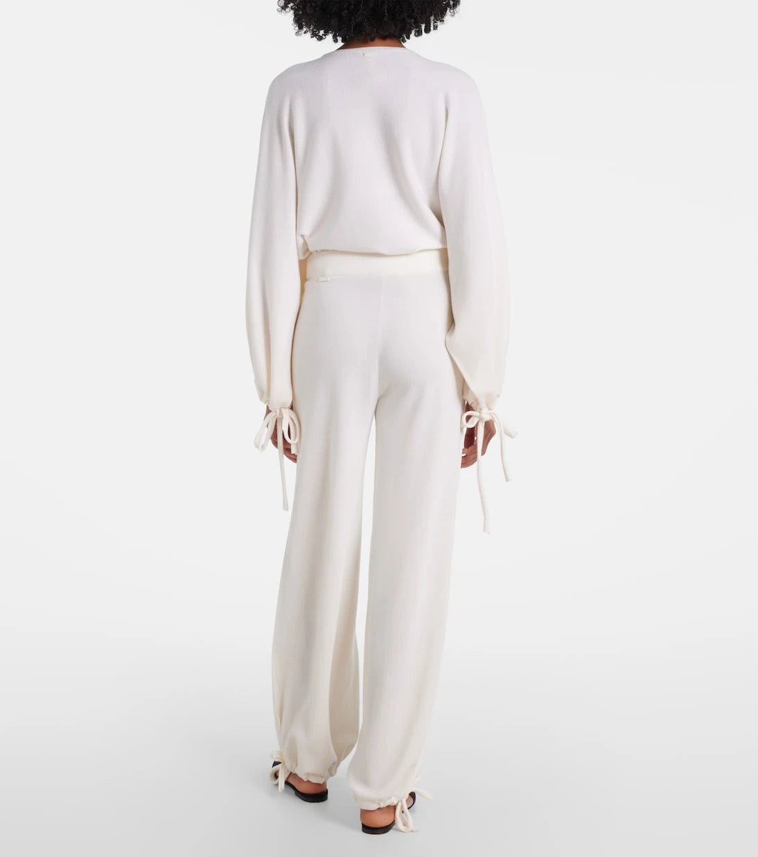 Max Mara - Virgin wool wide-leg pants