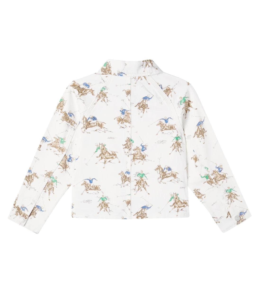 Polo Ralph Lauren Kids - Printed denim jacket