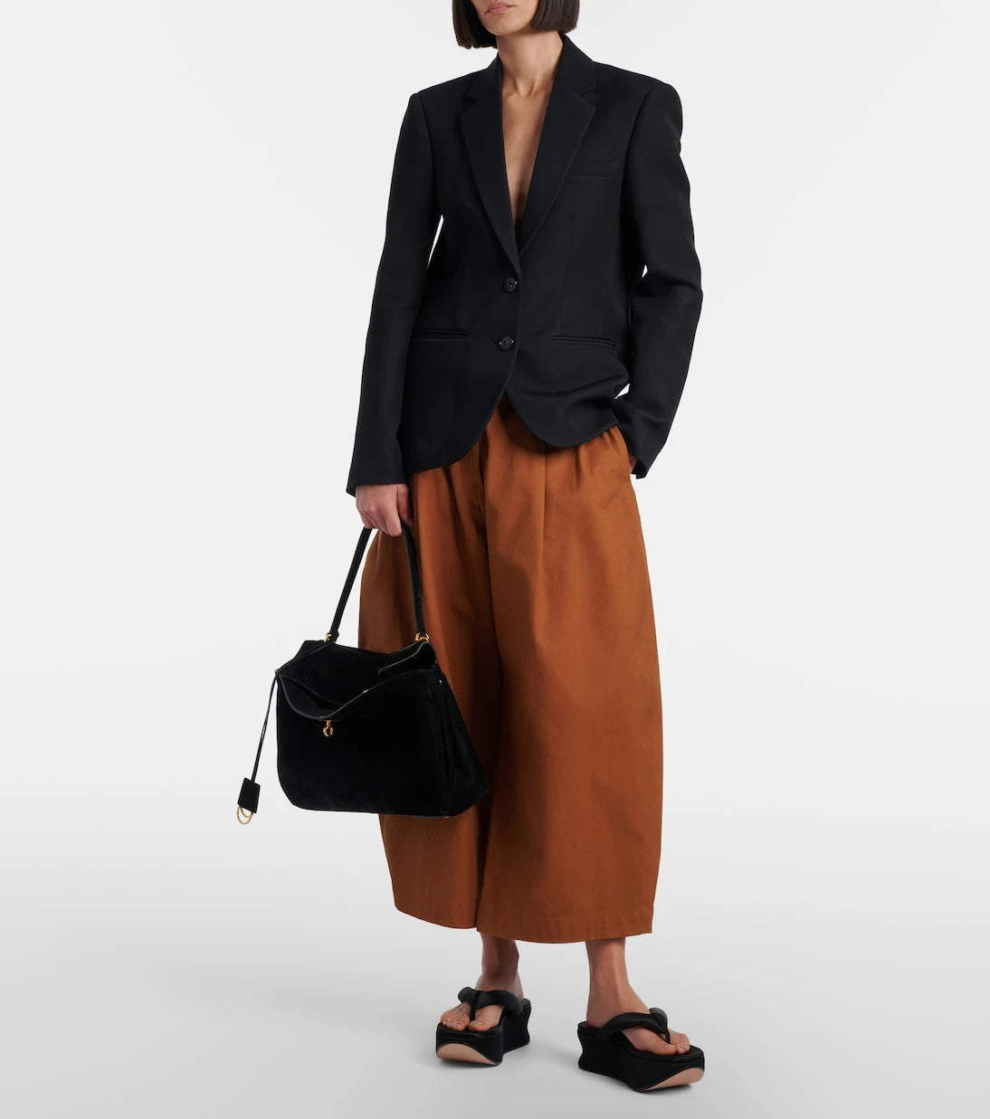 Balenciaga - Rodeo Medium suede shoulder bag