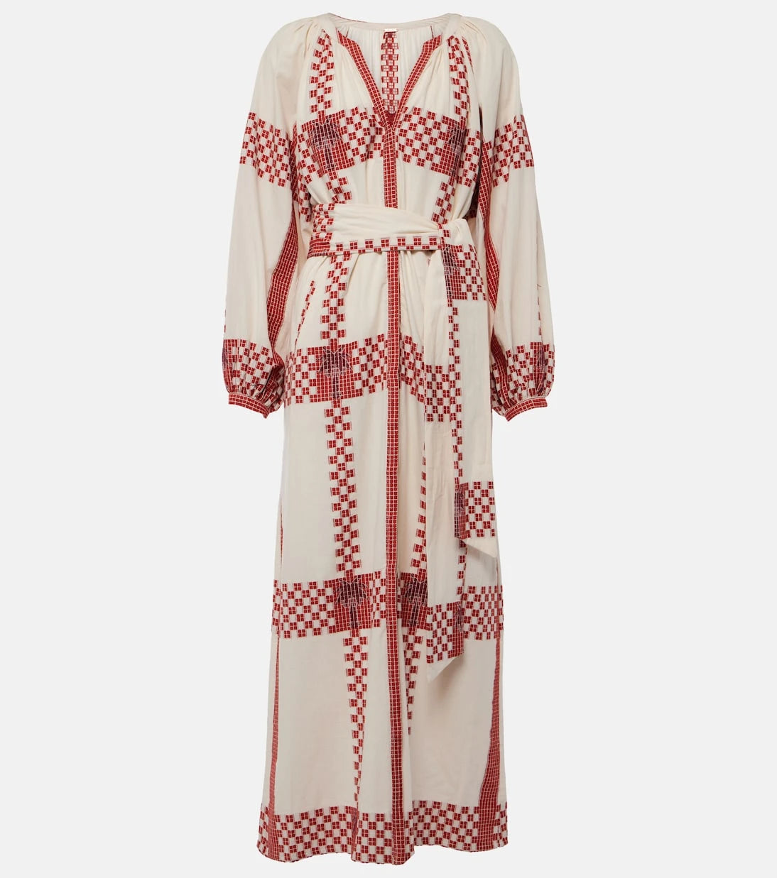 Johanna Ortiz - Printed cotton midi dress