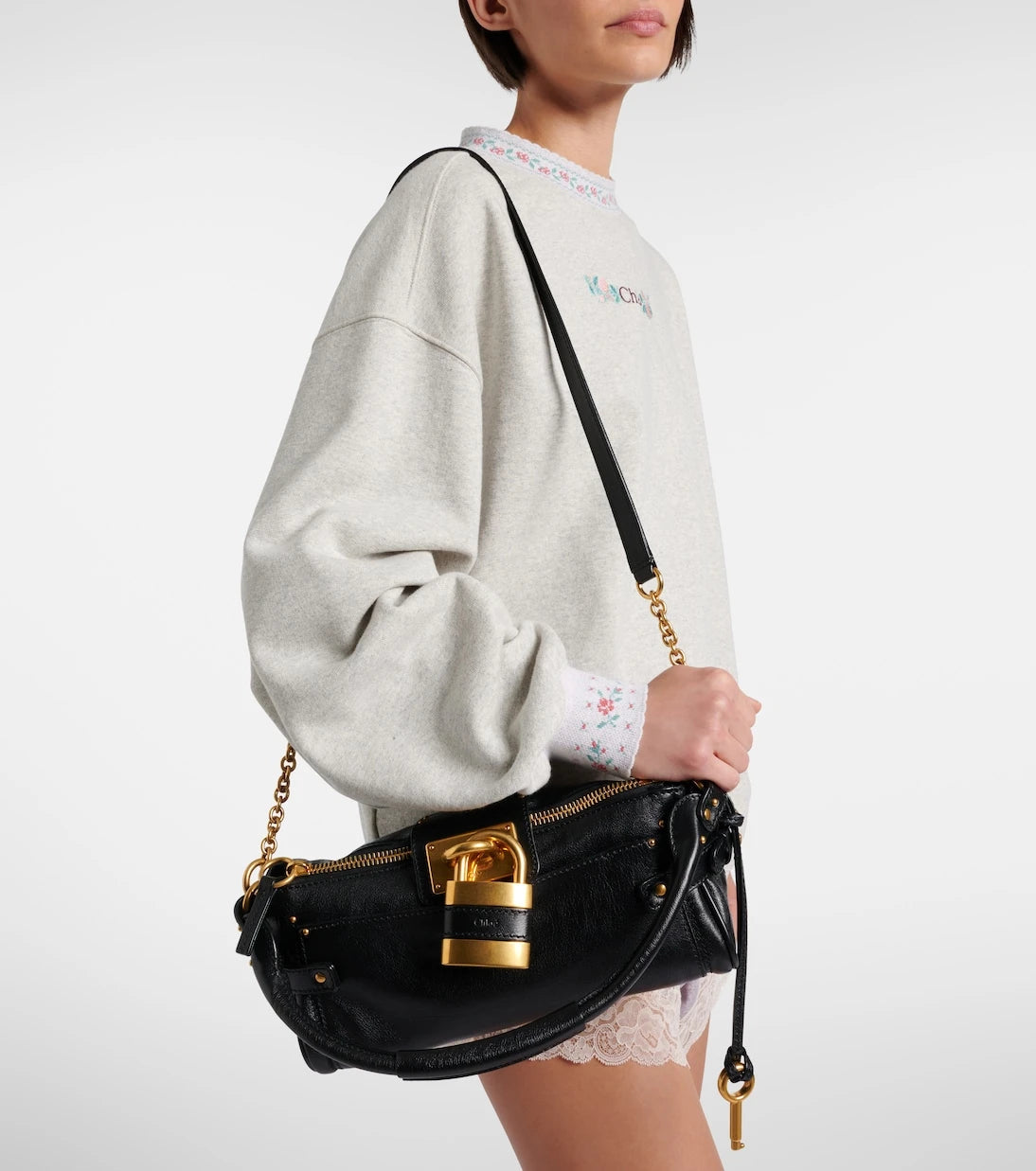 Chloé - Paddington Small leather shoulder bag
