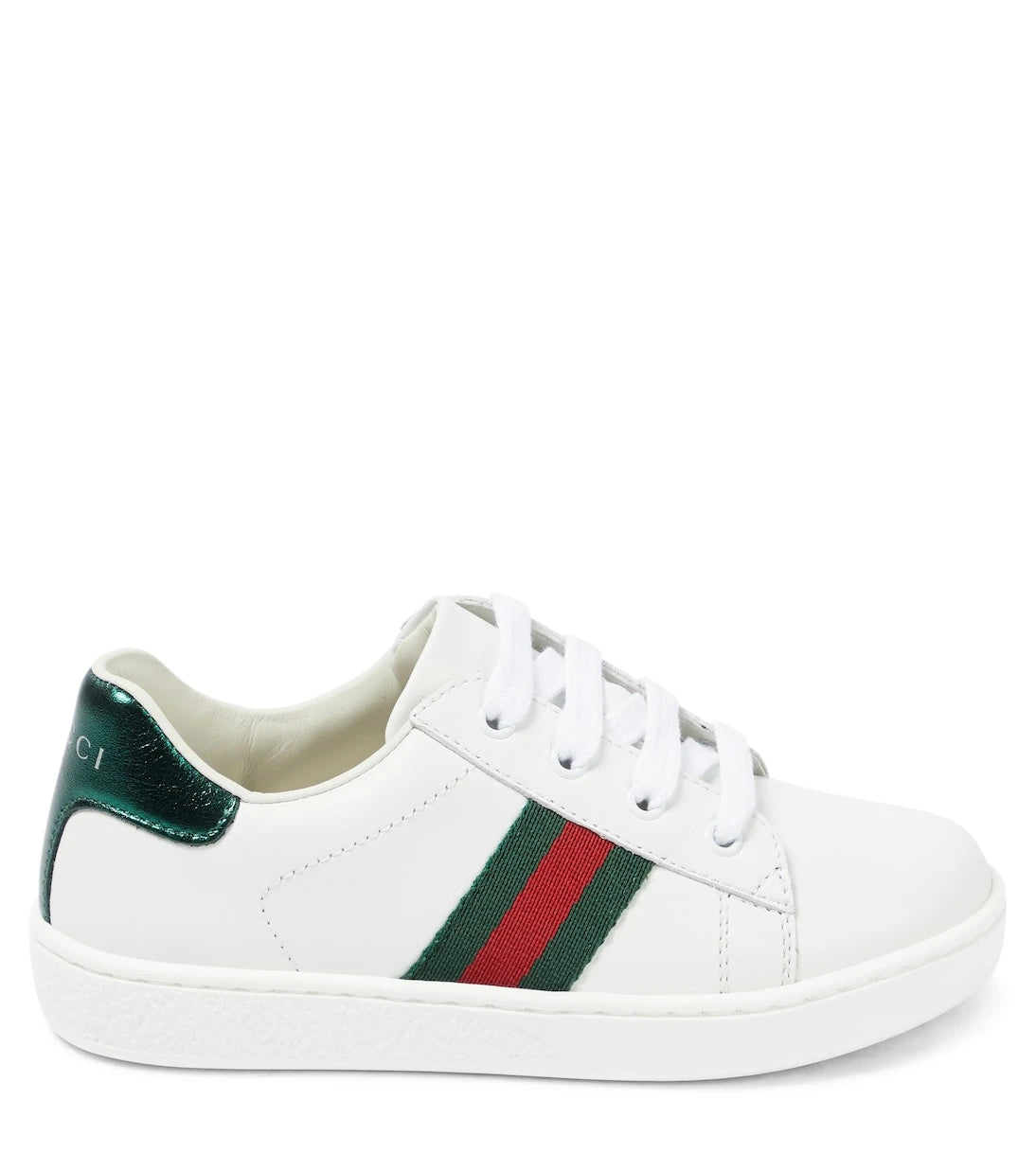 Gucci Kids - حذاء سنيكرز Ace الجلدي