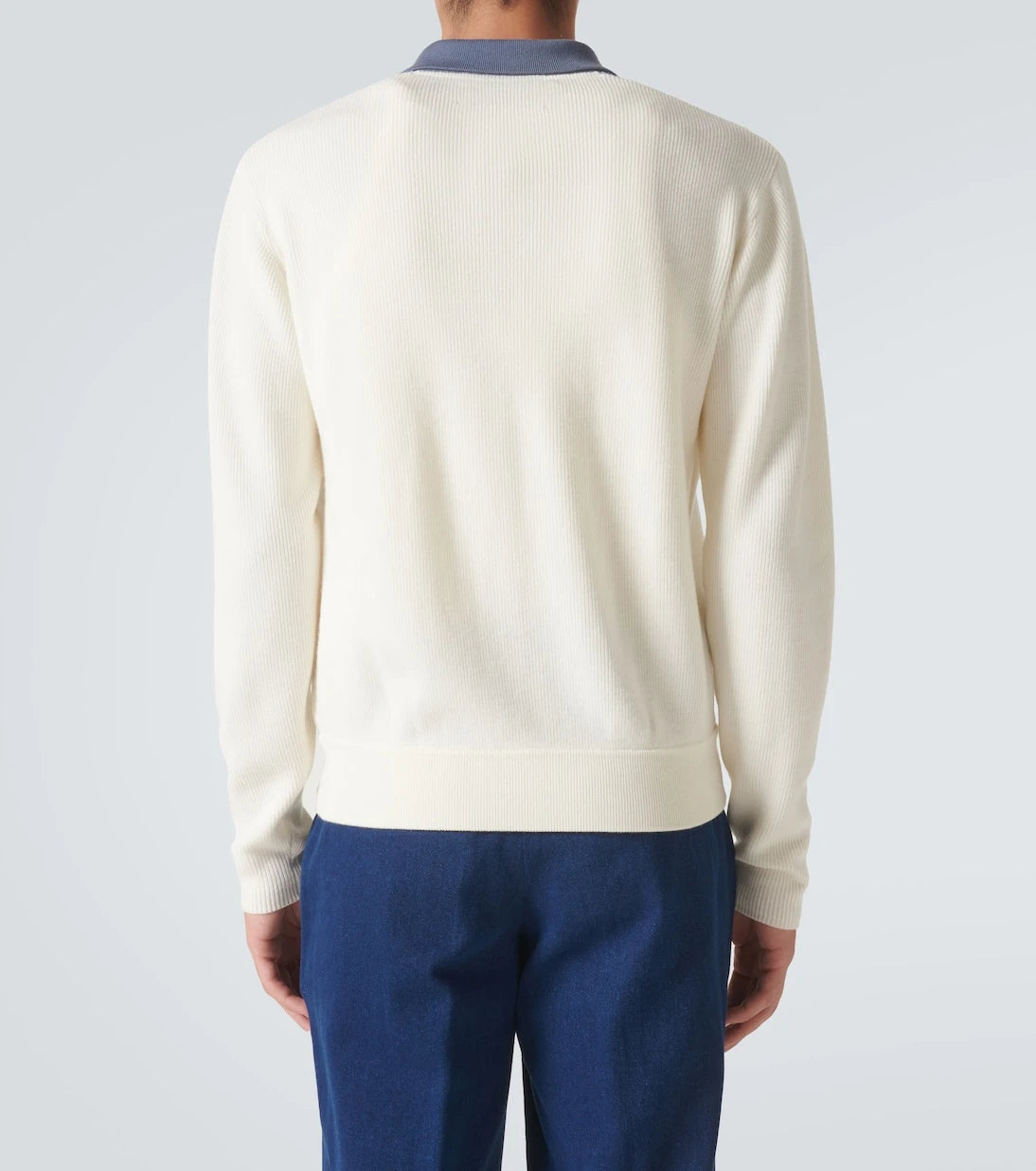 King & Tuckfield - Paneled wool cardigan