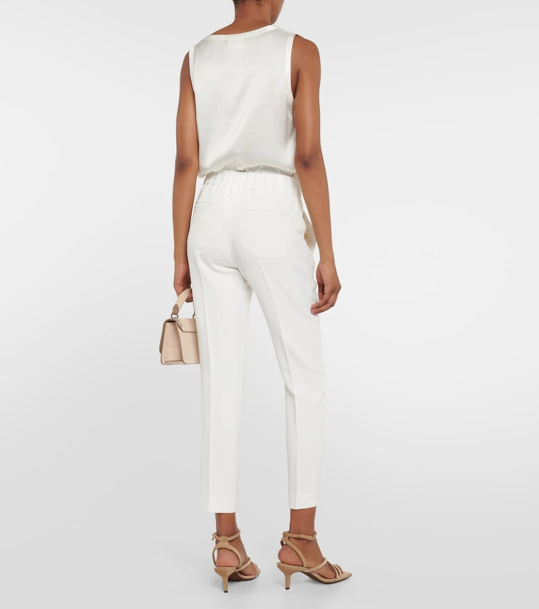 Brunello Cucinelli - Tailored crêpe pants